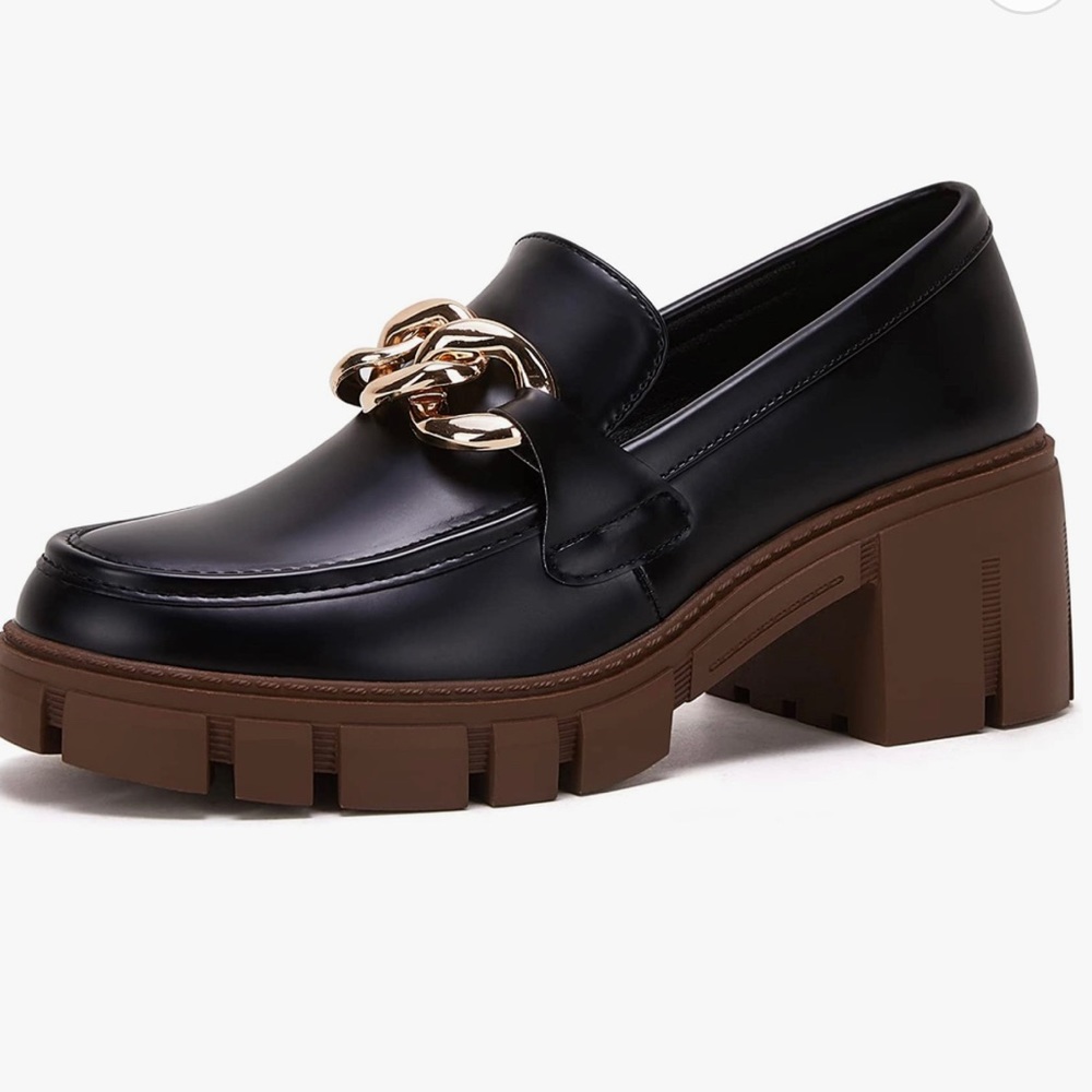 #9 - TINSTREE Platform Loafers for Women